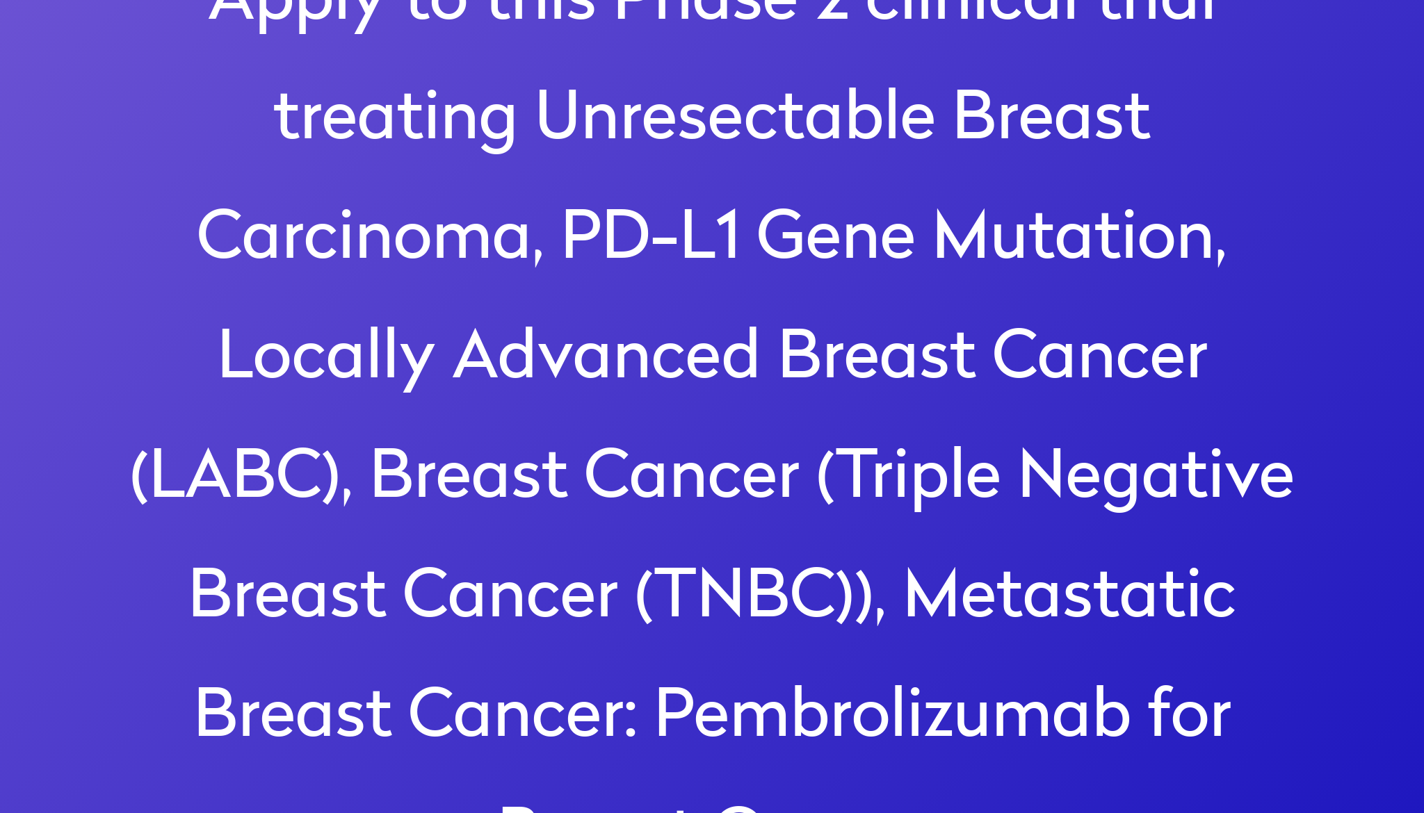 What Stage Is Advanced Breast Cancer